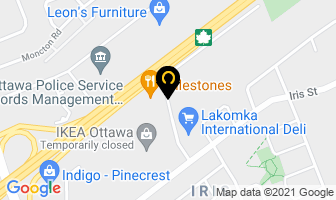 Phone Repair Plus in Ottawa map