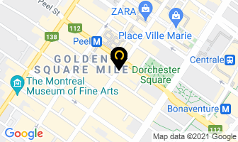 Phoneix Tours Ltee in Montreal map