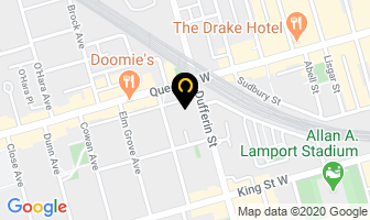 Photoworks in Orillia map