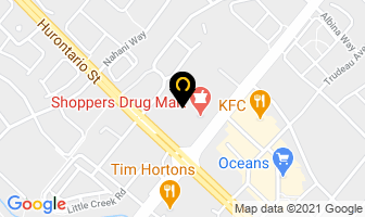 Physical Therapy One Mississauga in Mississauga map