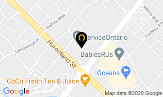 Physical Therapy One Mississauga in Mississauga map