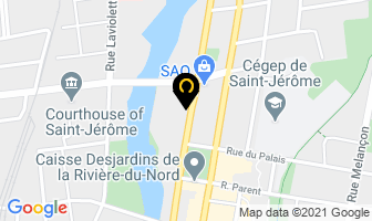 Physio Elite Inc in Saint-Jérôme map