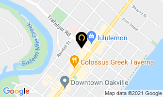 Physiodna Clinic in Oakville map