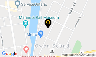 Physiotherapy Iii in Owen Sound map