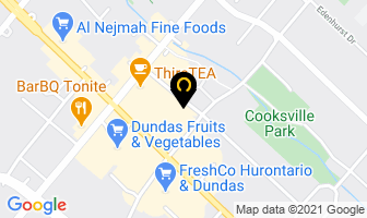 Piast Travel in Mississauga map