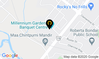 Piast Travel Inc in Brampton map
