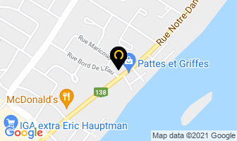 Picaro Coiffure in L'Assomption map