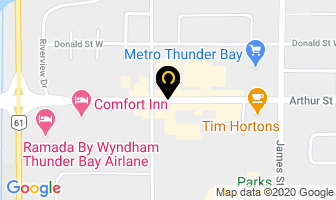 Picasso Hair Studio in Thunder Bay map