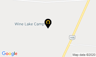 Pickerel Creek Camp in Kenora, Unorganized map
