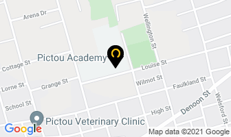 Pictou Academy in Pictou map