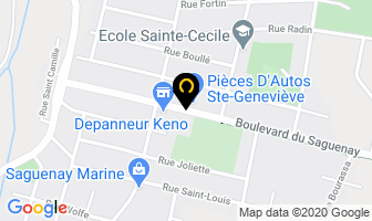 Pi&egrave;ces D'autos Ste-Genevi&egrave;ve in Jonquière map