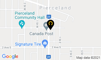 Pierceland Agencies Ltd in Pierceland map