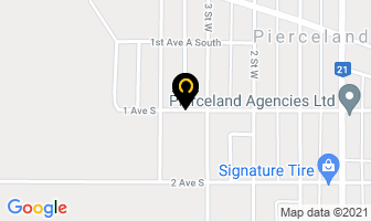 Pierceland High School in Pierceland map