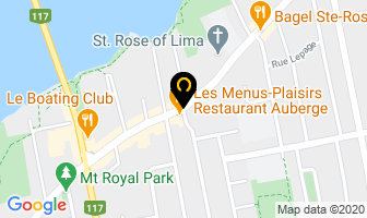 Pierre Goulet in Laval map