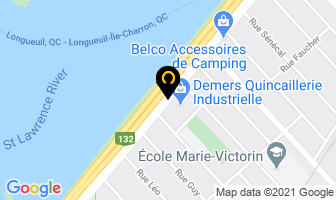 Pierre Henri Inc in Longueuil map