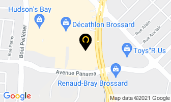 Pierre Village Inc in Brossard map