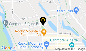 Pigeon Holdings Inc in Canmore map