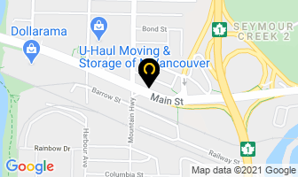 Pikes Capilano Rentals in Candiac map