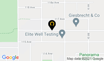 Pikes Maintenance Service in Fort St. John map