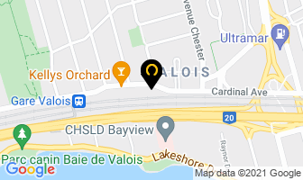 Pilates Fusion in Pointe-Claire map