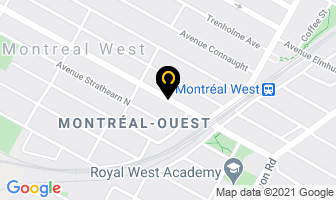 Pilates Pr&eacute;cision in Montréal-Ouest map