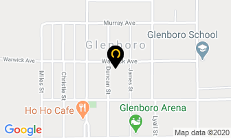 Pine Fort Iv in Glenboro map