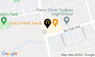 Pine Tree Garden Restaurant in Markham map