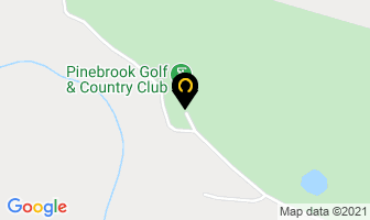 Pinebrook Golf & Country Club in Calgary map