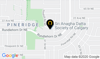 Pineridge Dental Clinic in Calgary map
