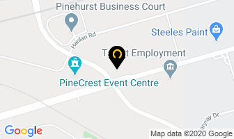 Pinevalley Wood Restoration in Vaughan map