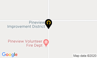 Pineview Improvement District in Prince George map