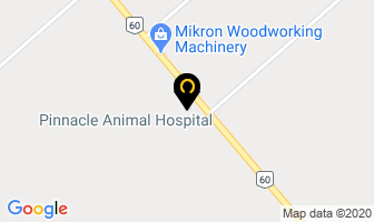 Pinnacle Animal Hospital in Aurora map
