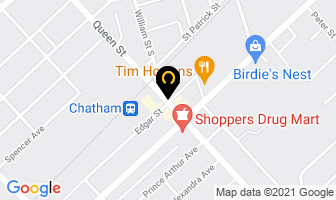 Pinnacle Freight Specialists Inc in Chatham-Kent map