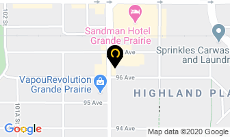 Pinnacle Real Estate Ltd in Grande Prairie map