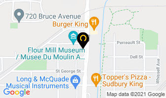 Pinnacle Sports in Sudbury map
