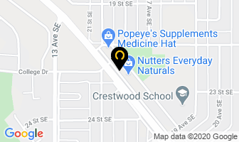 Pino's Electronic Service in Medicine Hat map