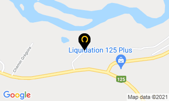 Pinsky Bisson Inc in Rawdon map