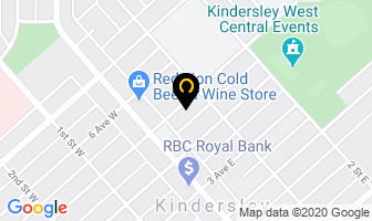 Pioneer Electric in Kindersley map
