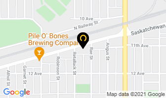 Pioneer Optical in Regina map