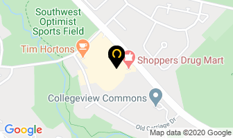 Pioneer Park Cleaners in Kitchener map