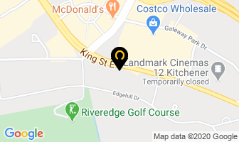 Pioneer Pet Hospital in Kitchener map