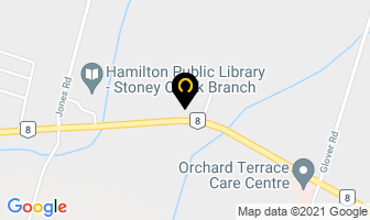 Pioneer Petroleums in Hamilton map