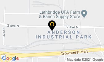 Pioneer Promotions Ltd in Lethbridge map