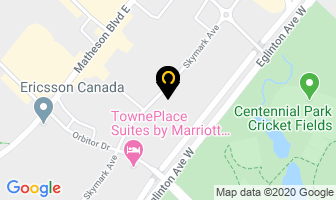 Pioneer Transformers Ltd in Mississauga map