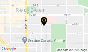 Piper Creek Foundation in Red Deer map