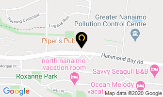 Piper's Pub in Nanaimo map