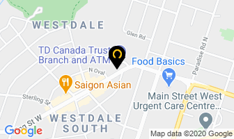 Pippa & Prue Clothing Co Inc in Hamilton map