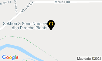 Piroche Plants Inc in Vanderhoof map