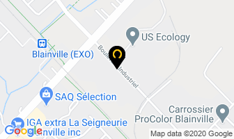Piscine Aqua-Mare Inc in Blainville map