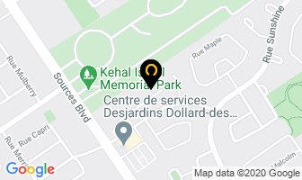 Piscine Glenmore in Saint-Eustache map
